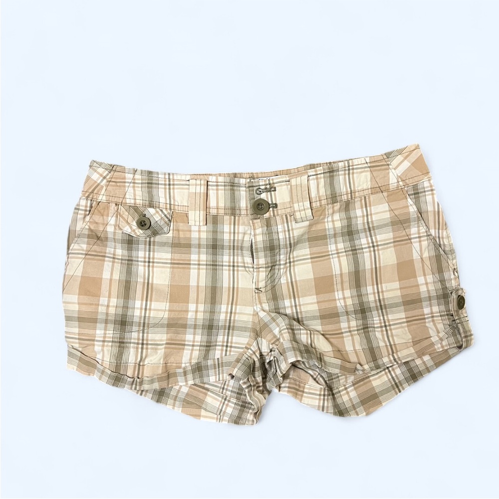 Piper & Blue Tan Green Cargo Shorts